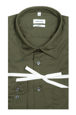 Фото рубашки Прямой силуэт Рубашка SEIDENSTICKER, цвет хаки