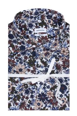 Фото рубашки Прямой силуэт Рубашка SEIDENSTICKER, цвет темно-коричневый