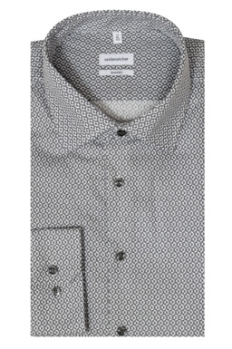 Фото рубашки Shaped Fit Рубашка SEIDENSTICKER, цвет серый