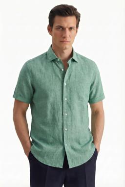 Фото рубашки Прямой силуэт Рубашка SEIDENSTICKER, цвет зеленый